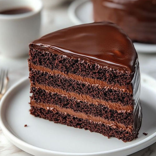 کیک خیس شکلاتی